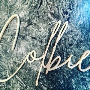 Custom Personalized Name Sign – Handcrafted Wood Art